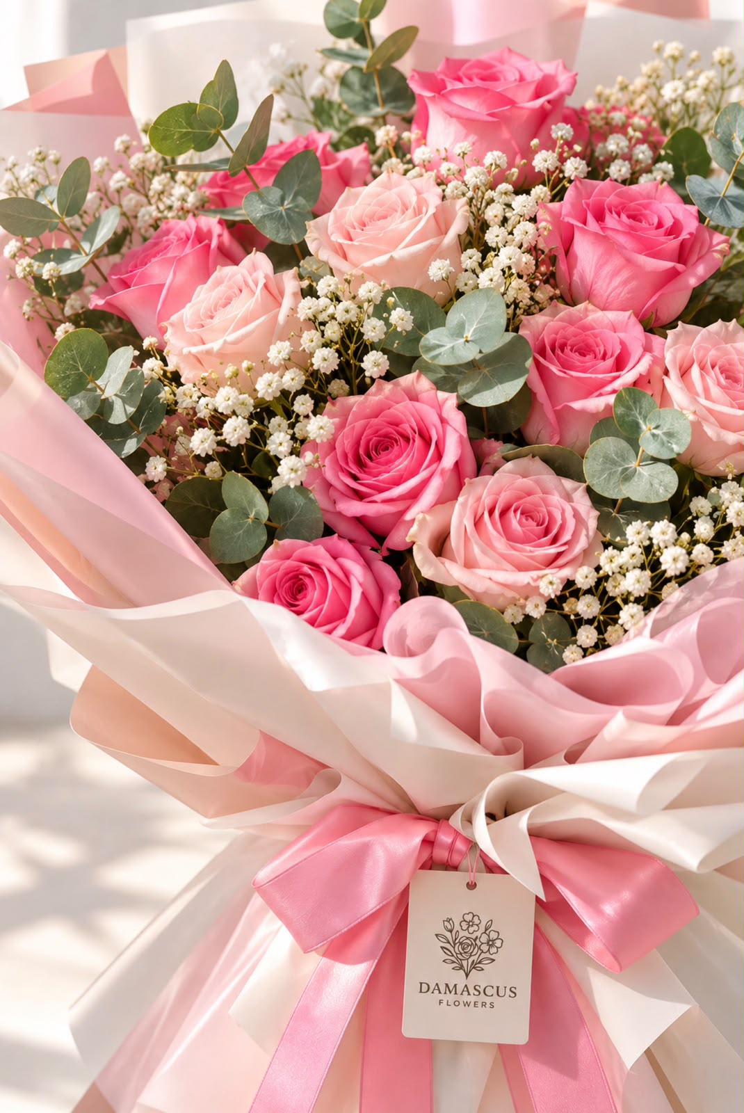 تفاصيل باقة لمسة دمشق — Damascus Flowers